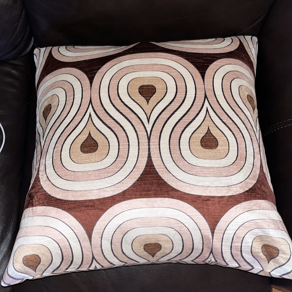 Jonathan Adler Throw Pillow 22” - Picture 4 of 6